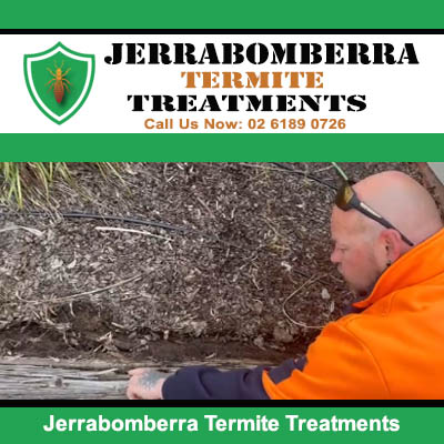 Technician termite treatment activity in Jerrabomberra